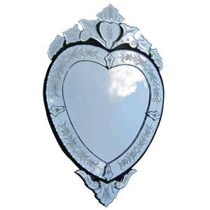 Venetian Mirror Heart MG 001019