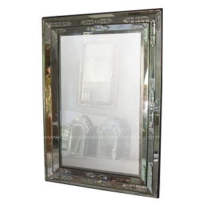 Glass Framed Venetian Mirror Gervaso MG 004008