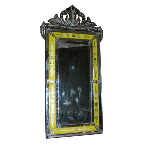 Venetian Mirror Rectangle Yellow MG 005023