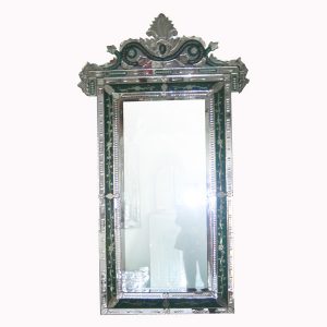 Venetian Mirror Rectangle Green  MG 005053