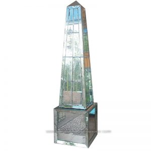 Antique Mirror Obelisk Décor MG 014013
