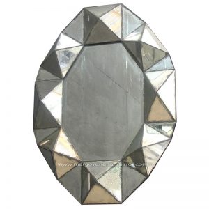 Antique Mirror Oval Agasi MG 014045