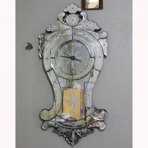 Clock Wall Mirror
