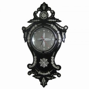 Clock Mirror Black Manfredo MG 015002