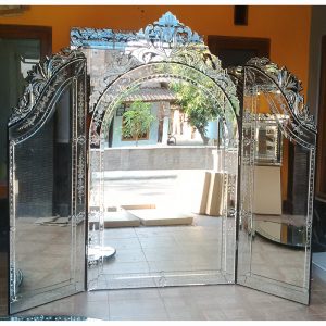 Tri Fold Venetian Mirror Helene MG 017015