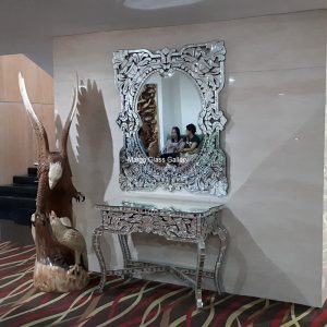 Venetian Mirror Oval Style MG 080057 batik