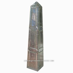 Antique Mirror Mg 014007 obelisk decor