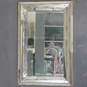Antique Venetian Mirror Beaded MG 014178