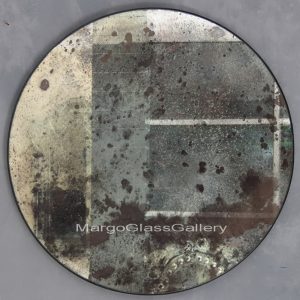 Antique Mirror Round MG  014183