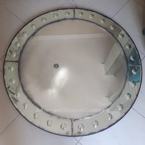 Antique Mirror Round MG 014204 Bevel