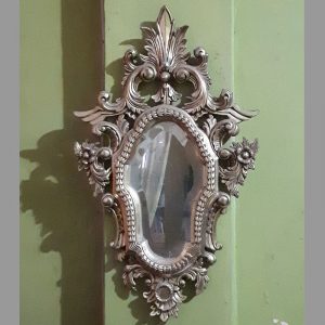Wooden Frame Mirror Carved French MG 030004 = 1 pcs