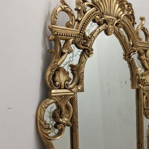 MG 030115 Wooden Mirror Wall Glaze Overall 220 cm x 100 cm – Premium decorative mirror mirror premium quality glass with ornate frame handcrafted in Indonesia