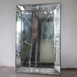 rectangle antique mirror