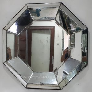 Antiqued Mirror Octagonal Syafa MG 014339