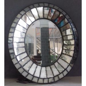 antique oval mirror