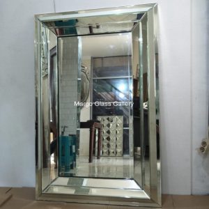 Modern 3D Wall Mirror Rectangular MG 004083