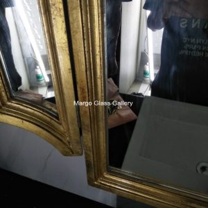 MG 004561 gold leaf bathroom mirror
