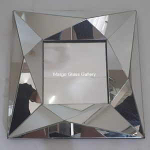 Geometric Wall Mirror Square MG 004564 = 1 pcs