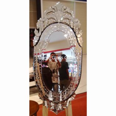 venetian mirror oval