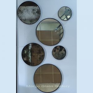Antique Mirror Round Delicia MG 014367