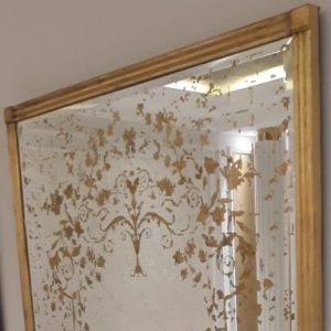 MG 018027 140×80 gold azid wall mirror l