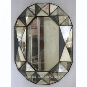Antique Mirror Octagonal Kristiana  MG 018381