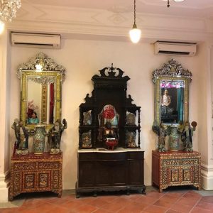 industrial antique mirror