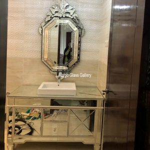 Venetian Mirror Bathroom