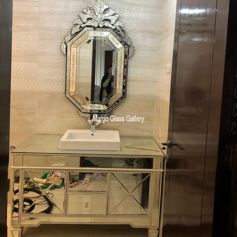 Venetian Beaded Mirror
