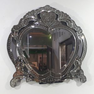 Venetian Mirror Small Heart MG 010027