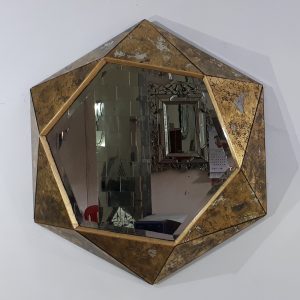 Eglomise Mirror Gold MG 018044