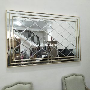 French Large Beveled Mirror Delicia MG 004147 = 2 pcs