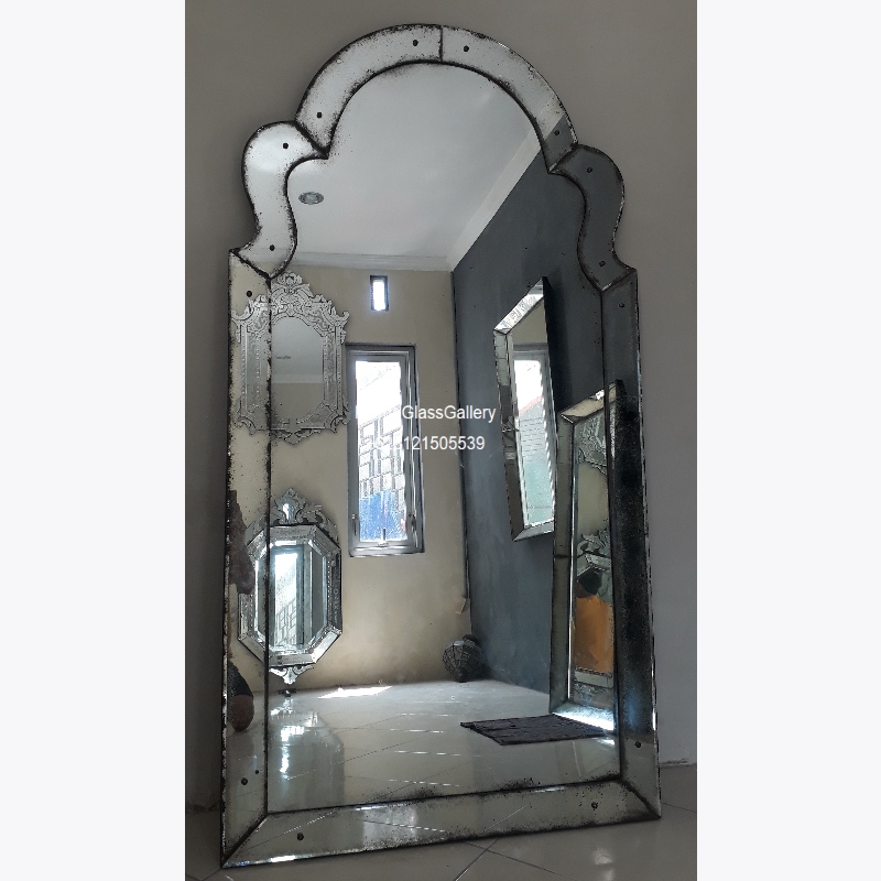 antique wall mirror large
