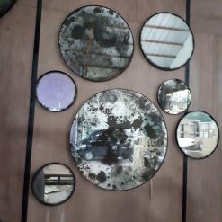 Antique Mirror Round