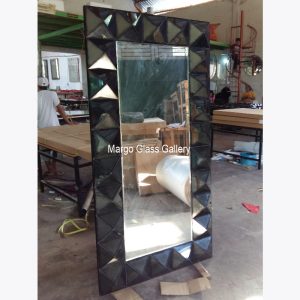 Contemporary Wall Mirror Rectangle MG 014348