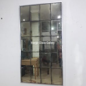 Gild Panel Leaner Antique Mirror MG-014396