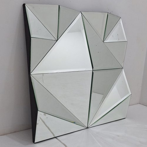MG 004159 3D Wall Mirror Square 80×80 – Premium decorative mirror mirror premium quality glass with ornate frame handcrafted in Indonesia