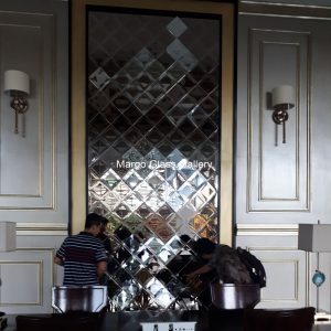 MG 065003 Brown&Silver Mirror
