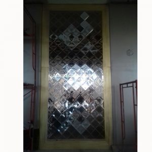 MG 065003 Brown&Silver Mirror