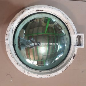 MG 022007 White Rustic green mirror convex
