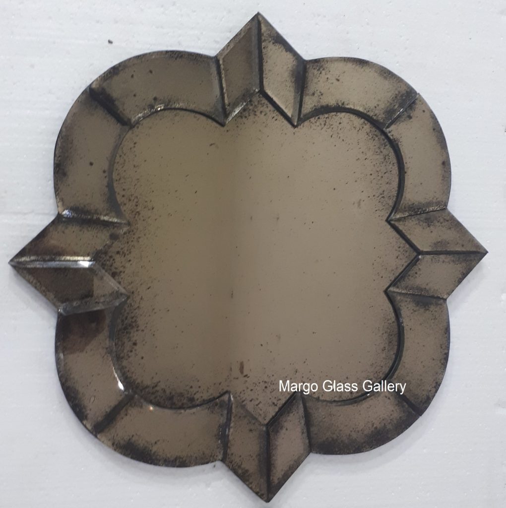 Antique Mirror Deco brown