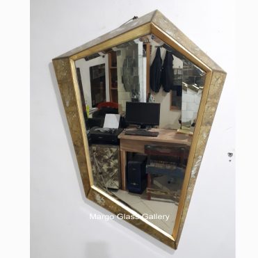 Verre Eglomise mirror