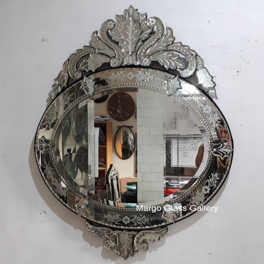 Oval Venetian Mirror