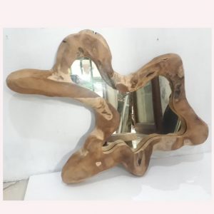 MG 019003 Rustic Teak Wood Frame 90cm x 60cm