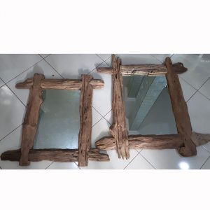 MG 019005 Rustic Teak Wood Frame 120x80cm