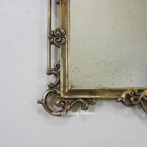 MG 029001 size 124x70cm industrial antique gold and mirror