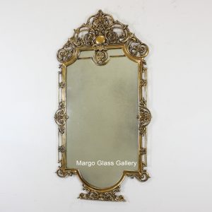 MG 029002 size 136×70 Industrial antique gold and mirror