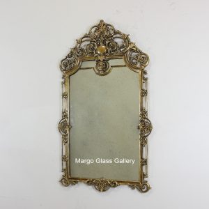 MG 029003 134×70 cm Industial antique gold and mirror