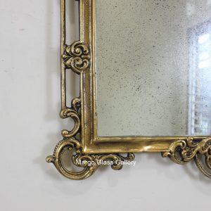 MG 029003 134×70 cm Industial antique gold and mirror