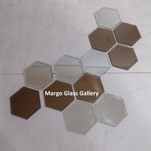 MG 065025 Octagonal bevel Cermin Dinding Hexagonal Uk 20×20 cm